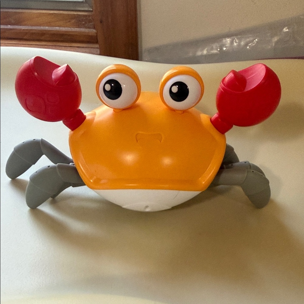Colorful Crab Tummy Time